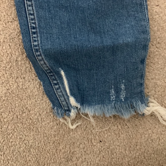 Zara women’s embroidered ankle length jeans - Picture 4 of 6